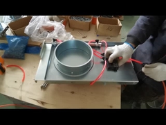 مخمدات التحكم في المنطقة المنزلقة الهوائية ، الصلب المجلفن 80-400 مم