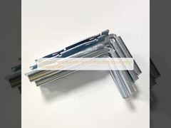 دعامات تركيب عمودية وحدة تركيب حائط عمودية أجزاء طابع معدني