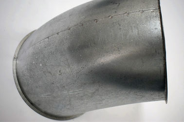 اتصال اللحام جولة الشكل أنبوب استخراج الغبار الفولاذ المقاوم للصدأ الصحية أنبوب الكوع