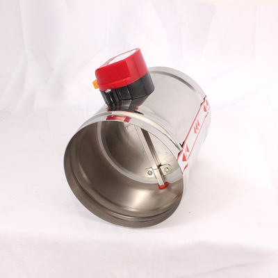 صمام هواء كهربائي من الفولاذ المقاوم للصدأ 51-400 مم لتحديد مناطق التدفئة والتهوية وتكييف الهواء