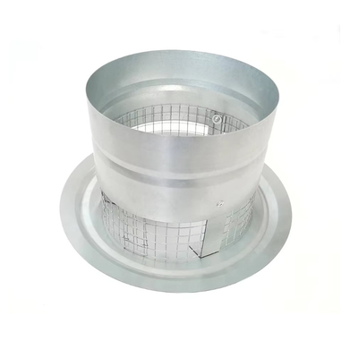 من الفولاذ المقاوم للصدأ السقف المستدير فتحة مدخنة 150mm كؤوس للدخان الخارجي