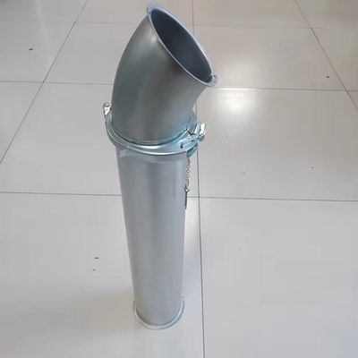 نظام جمع الغبار القنوات المقبضات المستديرة - مواد مطلية بالزنك DX51D+Z275