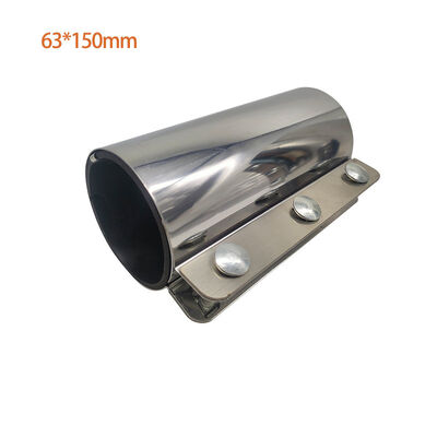 مشابك أنابيب من الفولاذ المقاوم للصدأ 430 وصلة أنابيب معدنية مع وصلة حشية SBR