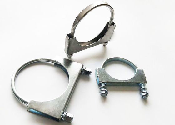 عالية المتانة المعادن U المشبك العادم المشبك 38mm-305mm الحجم