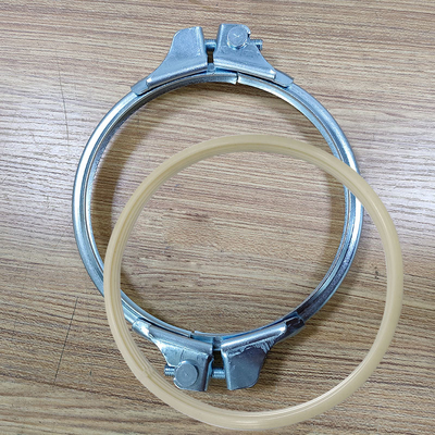 80mm-500mm الأنابيب الثقيلة التوصيل السريع المشابك سهلة التركيب مقاومة للتآكل