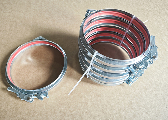 مشابك أنابيب الفولاذ المقاوم للصدأ الثقيلة 140mm