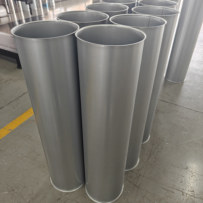 80mm - 300mm أنبوب جمع الغبار أنبوب مغلفة نهاية طوق مستدير مستقيم