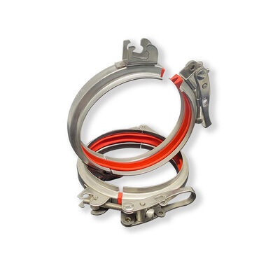 HAVC Systems Ventilation Circular Pipe Clips Spring Hose Clamp Adjustable Pipe Hose Clamp