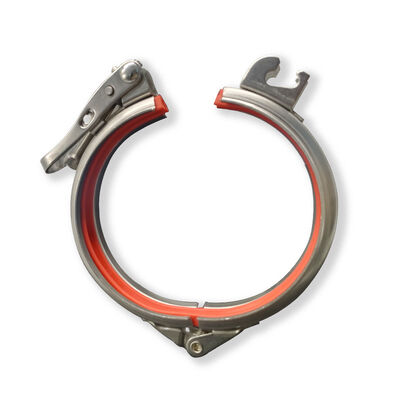 SUS304 مشبك الأنابيب سريع الإفراج قفل سريع حلقة قناة طبل قفل حلقة مشابك