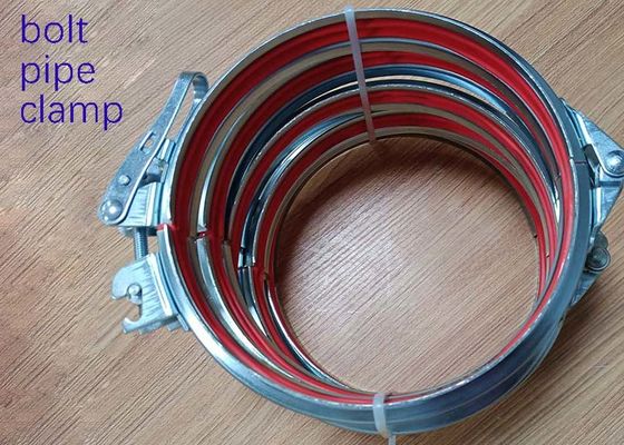 80mm الترباس التهوية شفة الإفراج السريع أنبوب المشبك مع الختم الدائري